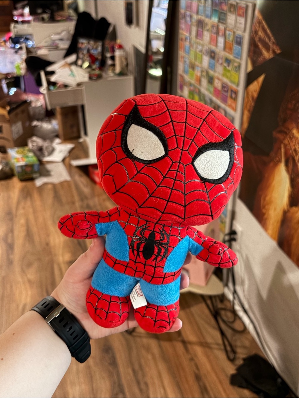 Marvel Red and Blue Spider-Man Plush Stuffed Toy
